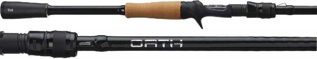 13 OATH CAST ROD 7'3' 1PC MH 3/8-1oz LURES 12-20LB LINE