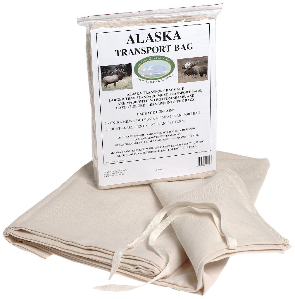 ALASKA GAME BAGS  TRANSPORT BAG 36'X48' SEAMLESS BOTTOM WITH INTEGRAL TIES