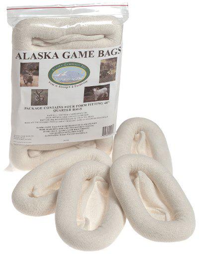 ALASKA GAME BAGS ROLLED QTR BAG 48'(4PK) FOR DEER  SHEEP  ANTELOPE