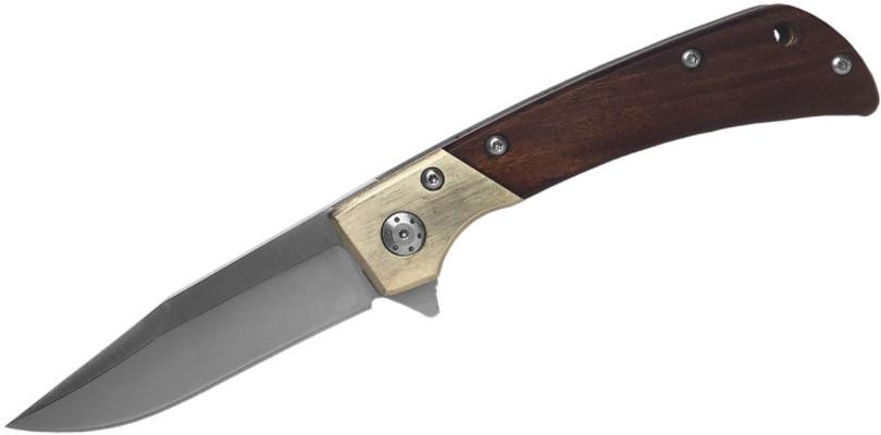 ABKT ROPER BUFFALO SCOUT FOLDING 4' CLOSED  3.25' BLADE  SANDLEWOOD HANDLE