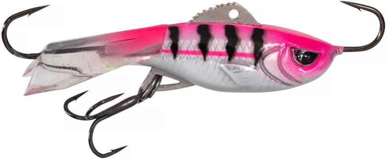 ACME HYPER RATTLE JIGGING MINNOW 2.5' (#1 HOOK WT. 30g)PINK TIGER GLOW