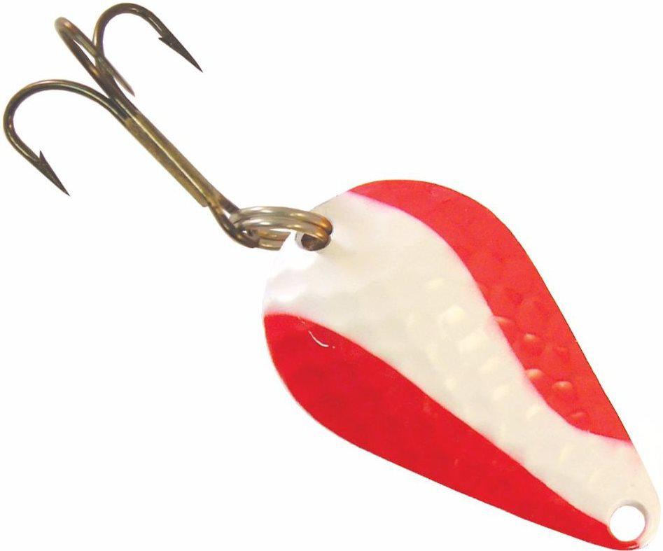 ACME STEELEE SPOON 1/2oz RED/WH/BRASS