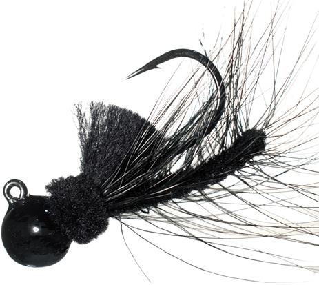 AEROJIG HACKLE 1/8oz  BLACK - Gunarama