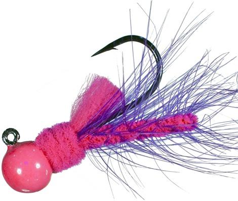 AEROJIG HACKLE 1/4oz  PINK/PURPLE - Gunarama