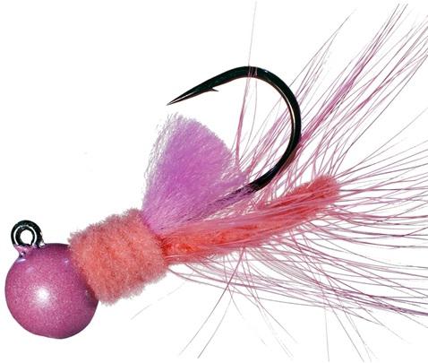 AEROJIG HACKLE 1/4oz  PINK/PEACH - Gunarama