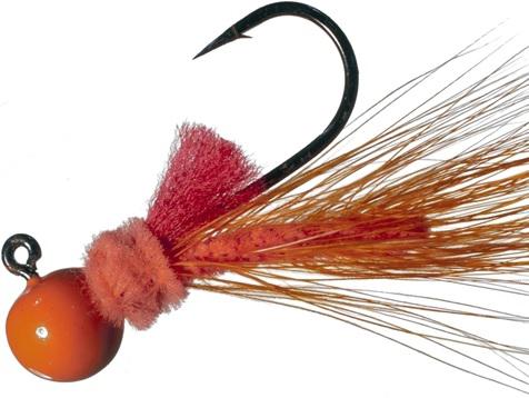 AEROJIG HACKLE 1/4oz  ORANGE/RED - Gunarama