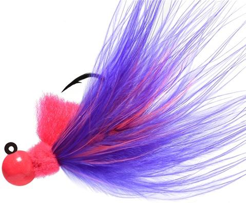 AEROJIG MARABOU 1/4oz  H.PINK/H.PINK/PUR - Gunarama