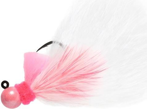 AEROJIG MARABOU 1/4oz  PINK/PINK/WHITE - Gunarama