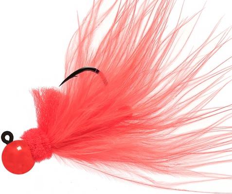 AEROJIG MARABOU 1/8oz  FLAME/FLAME/FLAME - Gunarama