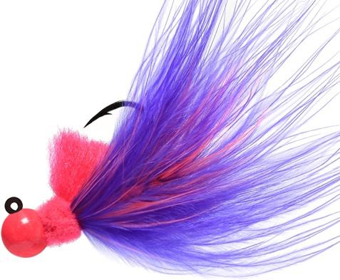 AEROJIG MARABOU 1/8oz  H.PINK/H.PINK/PUR - Gunarama