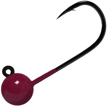 AERO JIGHEADS W/GAMA HK 1/4 (3)PURPLE - Gunarama