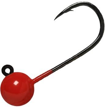 AERO JIGHEADS W/GAMA HK 1/4 (3)RED - Gunarama