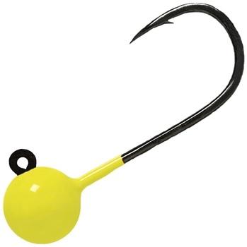 AERO JIGHEADS W/GAMA HK 1/4 (3)YEL/CHART - Gunarama