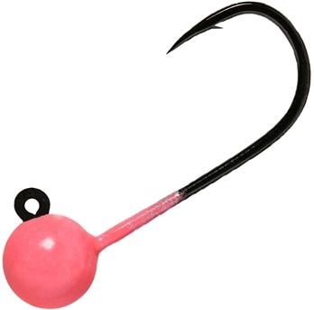 AERO JIGHEADS W/GAMA HK 1/4 (3)GLO PINK - Gunarama