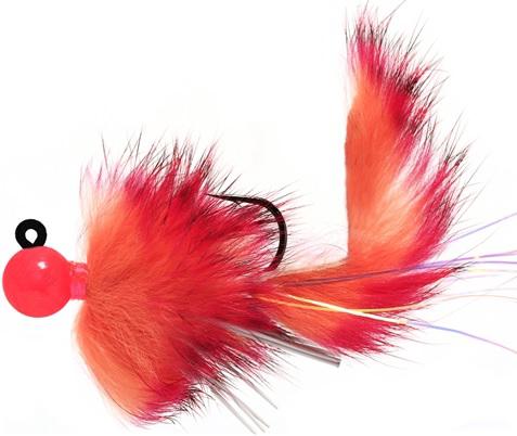 AERO TWITCHING JIG 3/8 CERISE/PEACH/CER