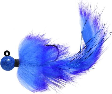 AERO TWITCHING JIG 3/8 BLUE/BLUE/PURPLE