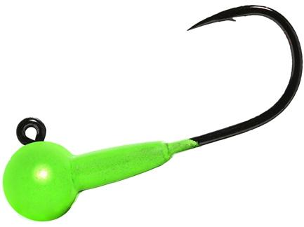 AERO JIGHEADS W/GAMA HK 3/8(3) CHART GLT