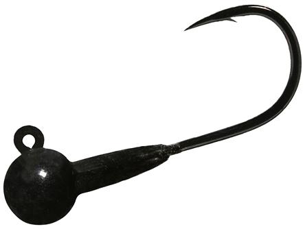 AERO JIGHEADS W/GAMA HK 1/2(3) BLACK GLT