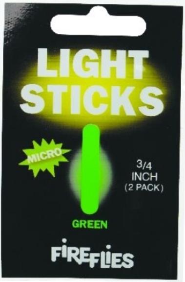 AERO MIRCO GLOW STICKS F/FIREFLY(2) GRN