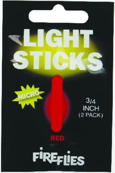 AERO MIRCO GLOW STICKS F/FIREFLY(2) RED