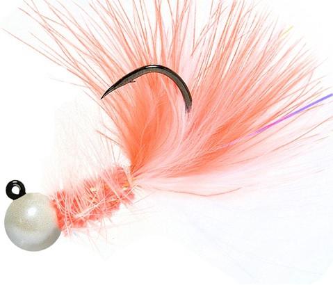 AERO WOOLLY BUGGER JIG 1/8 WHITE/ORANGE - Gunarama