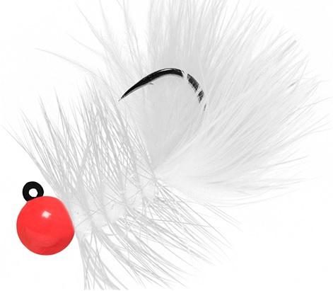 AERO WOOLLY BUGGER JIG 1/16 PINK/WHITE - Gunarama