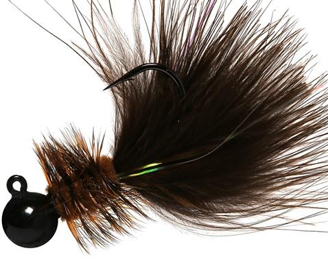 AERO WOOLLY BUGGER JIG 1/8 BROWN - Gunarama