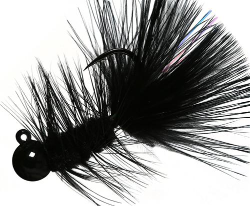 AERO WOOLLY BUGGER JIG 1/8 BLACK - Gunarama