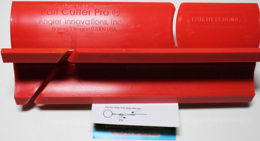 ANGL SURE SPIN BAIT CUTTER PRO GUIDE