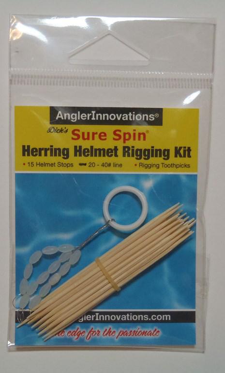 ANGL SURE SPIN RIGGING KIT (Toothpicks  Bobber Stops  Instructions)