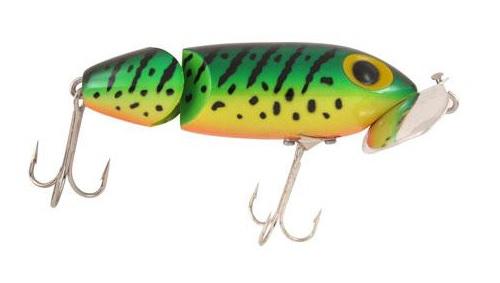 ARBOGAST 3/8 JOINT JITTERBUG FIRETIGER - Gunarama