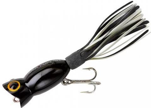 ARBOGAST 3/16 OZ HULA POPPER BLACK