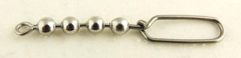 ATOM/BEAD CHAIN LOCK-SNAP SWIVEL 35# (4)