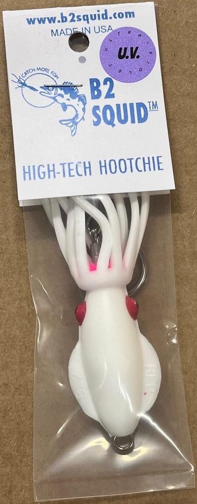 B2 SQUID 5'RIGGED W/ 5/0 HK WHITE