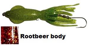 B2 SQUID 9'RIGGED W/ 8/0 HK ROOTBEER