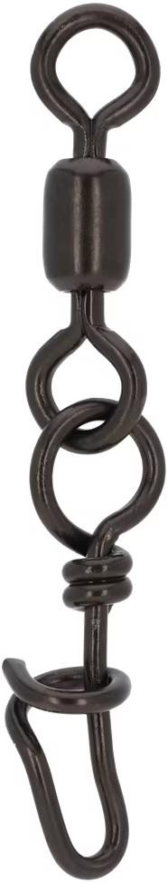 BEAU CORKSCREW SWIVEL BLK (2) SZ.8/0