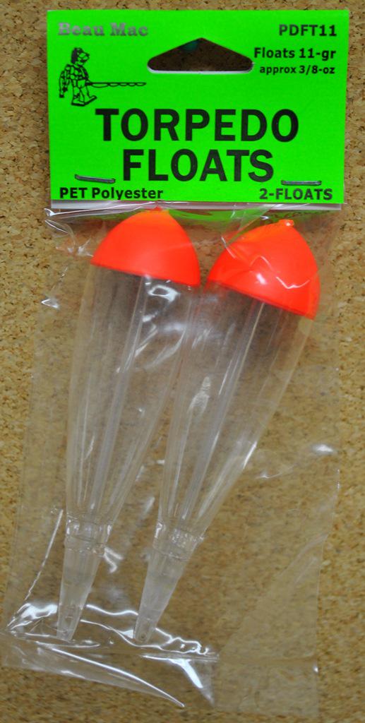 BEAU PET STD TORPEDO FLOATS(2)  11GR
