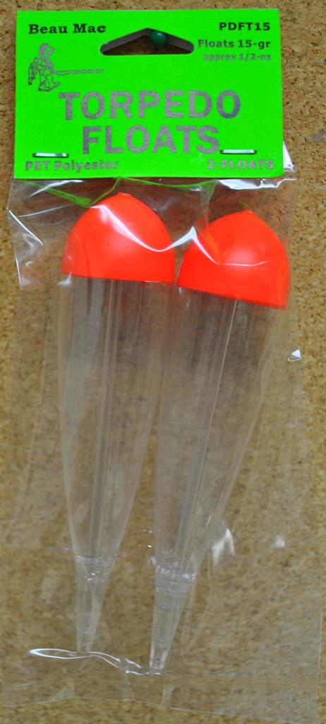 BEAU PET STD TORPEDO FLOATS(2)  15GR