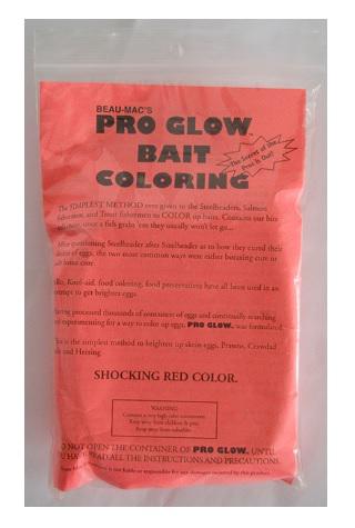 BEAU PRO GLOW BAIT COLOR 10 OZ  RED