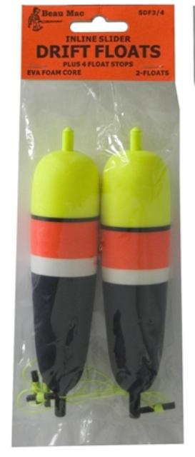 BEAU MAC DRIFT FLOAT EVA (2)  3/4 oz