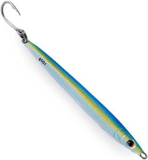 BEAU PUGET POUNDER JIG 2.5OZ BLU/YEL WHT