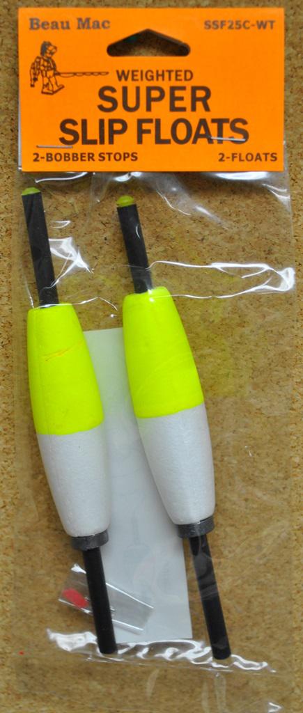 BEAU MAC CIGAR SLIP FLOAT WGTD(2) 2-1/2'