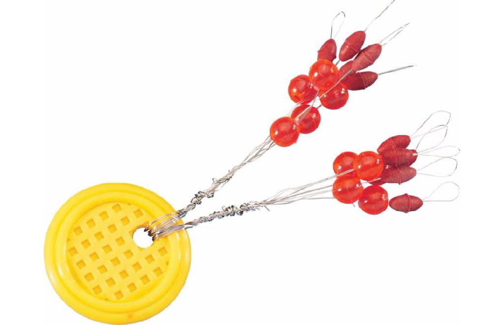 BEAU BOBBER STOP EGGS W/BEADS(40) 8-12LN