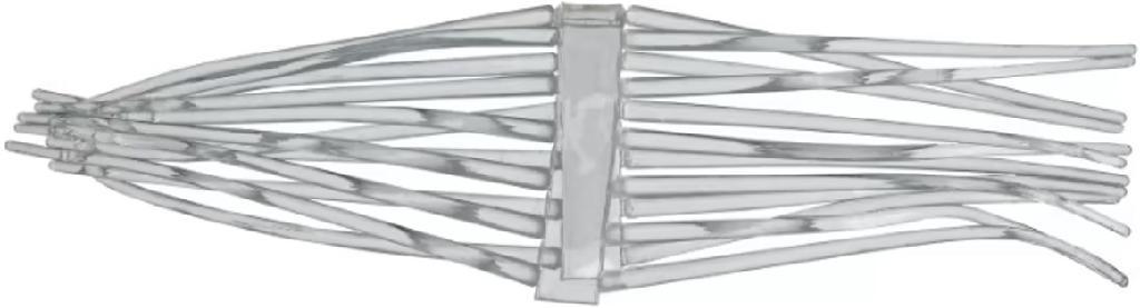 BEAU WEDGIE BEAD STOP 2-4# LINE(10)CLEAR