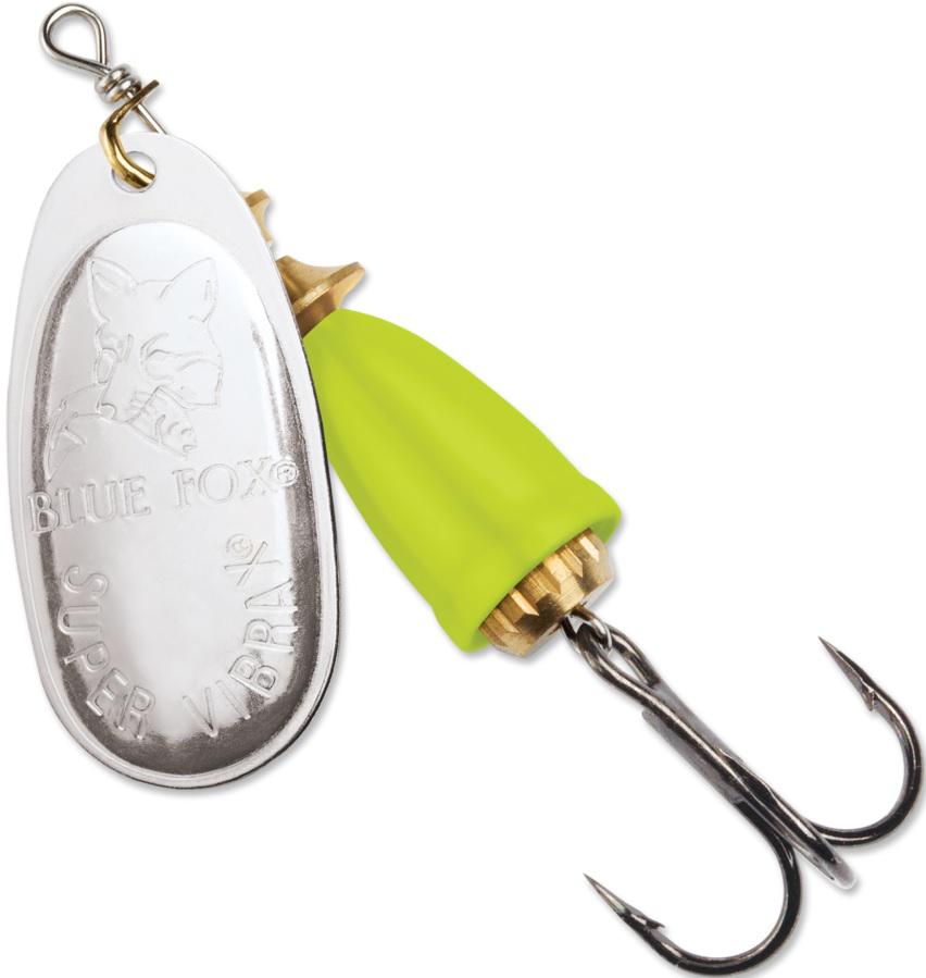 B/FOX SUP VIBRAX  1/8 OZ SIL/FLO-YELLOW