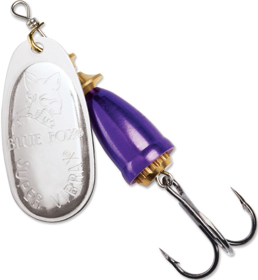 B/FOX SUP VIBRAX  1/4 OZ SIL/PURPLE