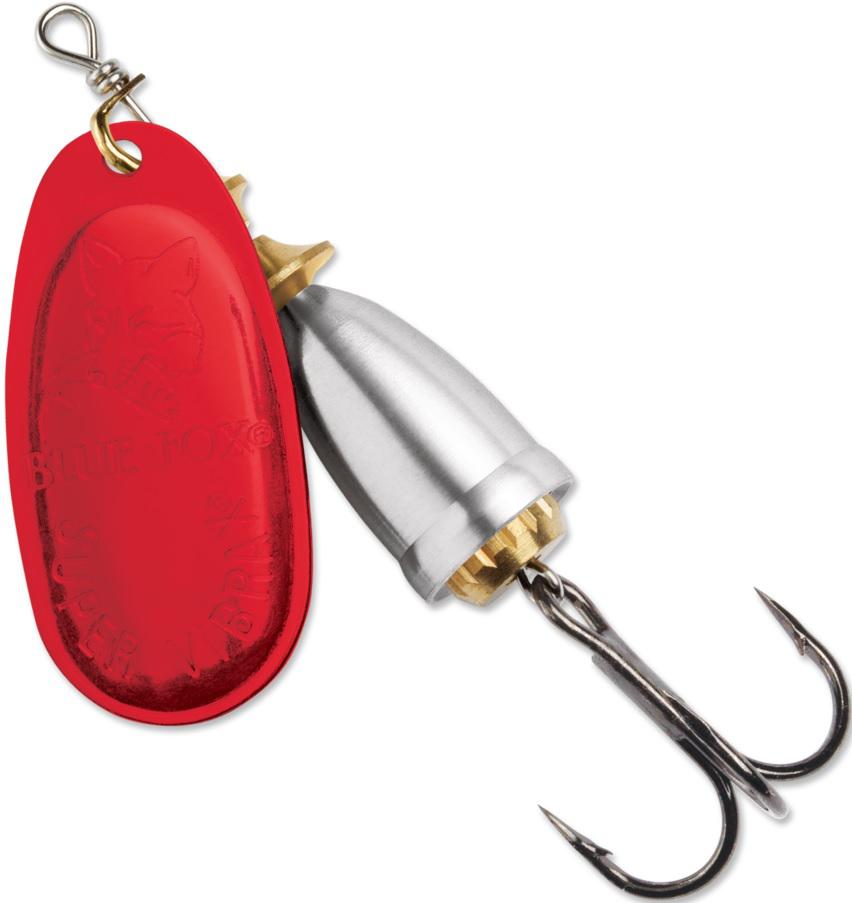 BFOX VIBRAX 3/8 OZ BLEEDING SILVER