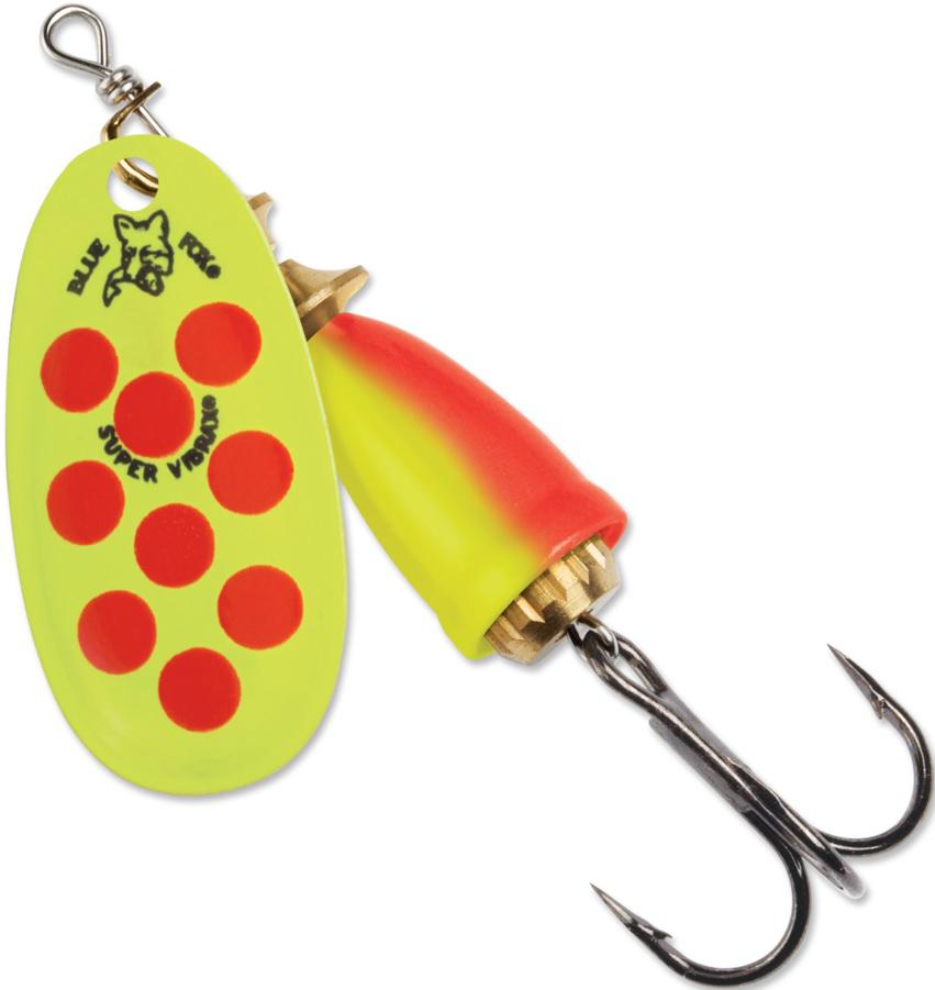 B/FOX SUP VIBRAX  1/8 OZ HOT CLOWN