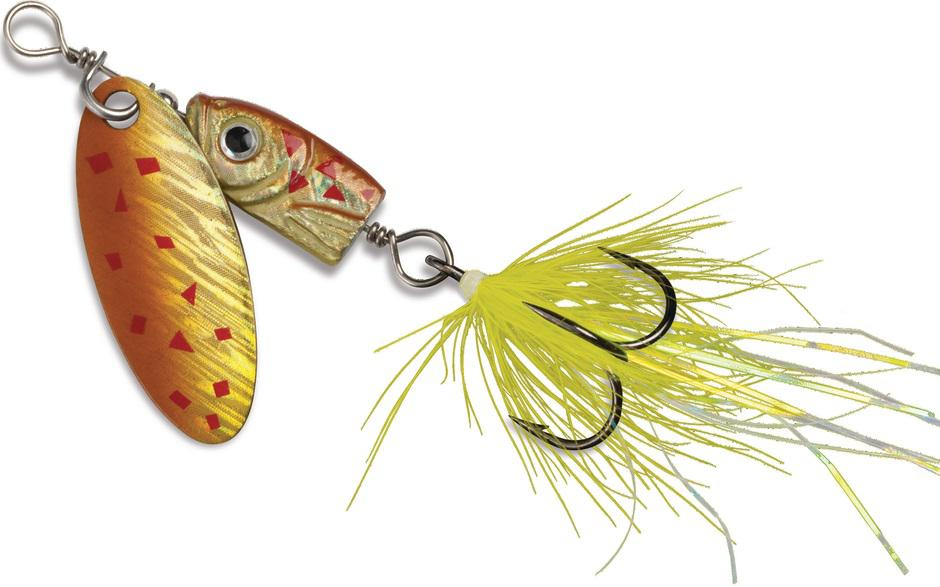 B/FOX 1/8 OZ.FLASH SPINNER  BLACK/CHART