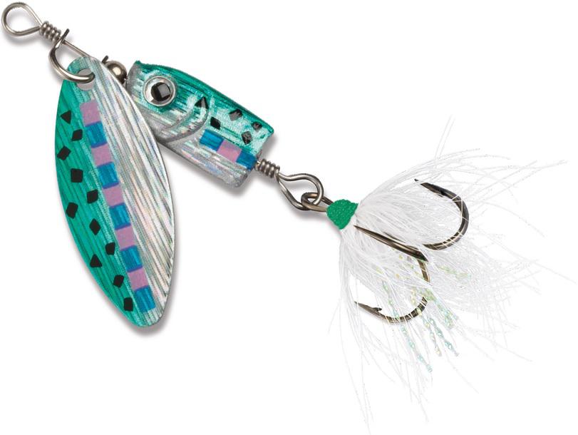 B/FOX 1/8 OZ.FLASH SPINNER  RBOW TROUT